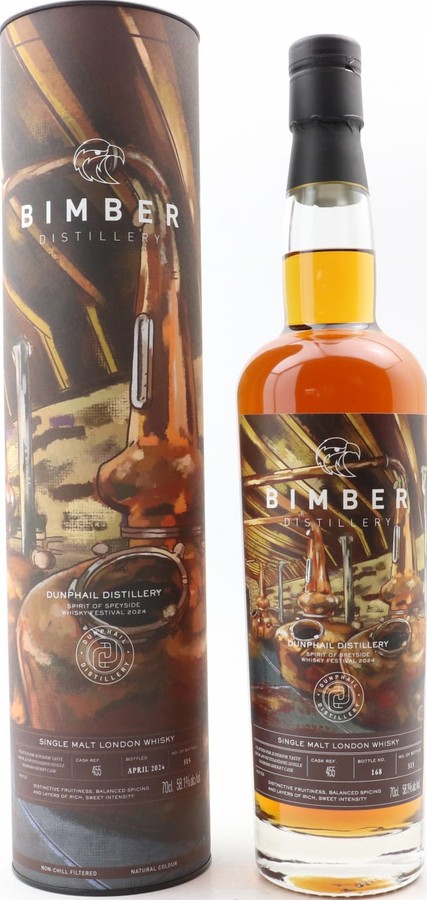 Bimber Dunphail Distillery Dunphail Distillery's 1st Spirit of Speyside Festival 2024 58.1% 700ml