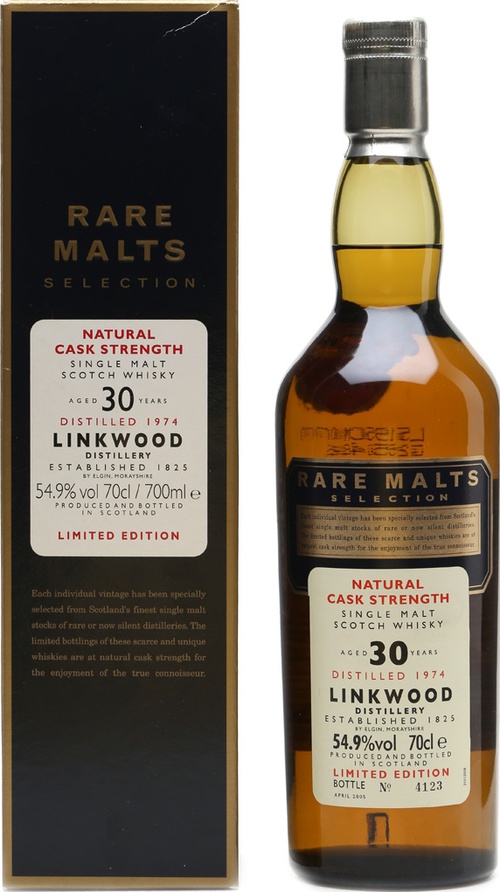 Linkwood 1974 Rare Malts Selection 30yo Oak Casks 54.9% 700ml