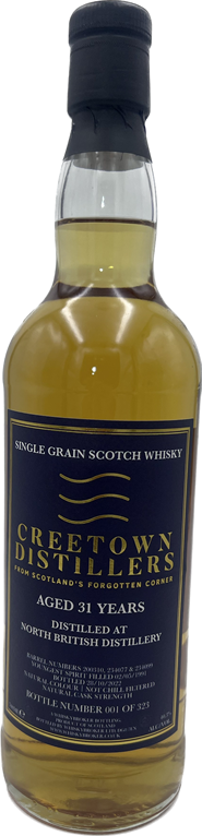 North British 1991 WhB Creetown Distillers 40.3% 700ml