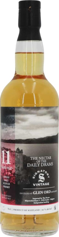 Glen Ord 2012 DD Joint bottling with Signatory Vintage 46% 700ml