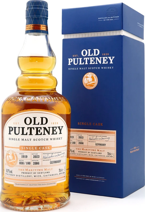 Old Pulteney 2006 Single Cask 58.7% 700ml