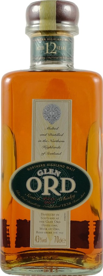 Glen Ord 12yo Northern Highland Malt 43% 750ml