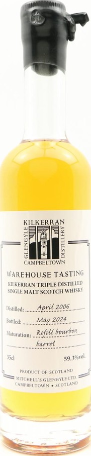 Kilkerran 2006 Warehouse Tasting 59.3% 350ml