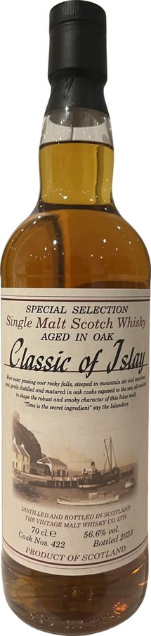 Classic of Islay Vintage 2023 JW The 25th Anniversary of Jack Wiebers Whisky World 56.6% 700ml