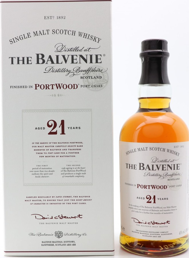 Balvenie 21yo PortWood 40% 700ml