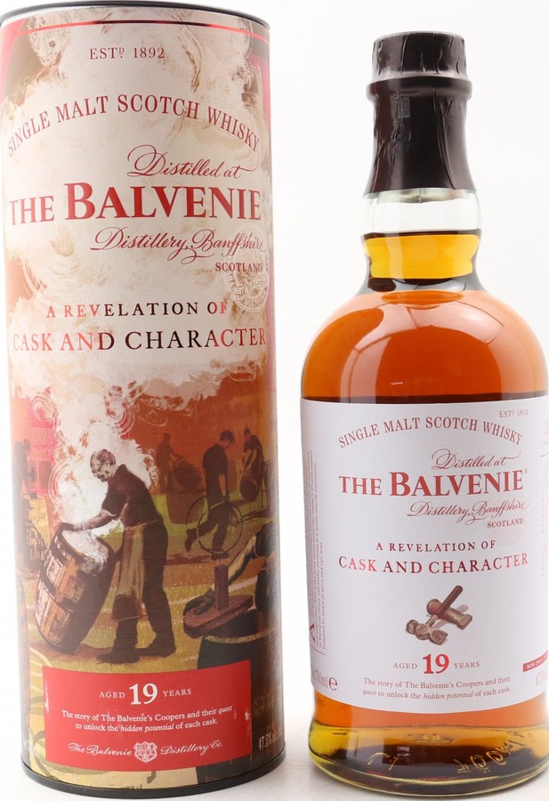 Balvenie 19yo A Revelation Of Cask And Character 47.5% 700ml