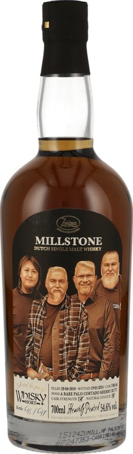 Millstone 2019 Heavily Peated Whiskyhort 54.6% 700ml