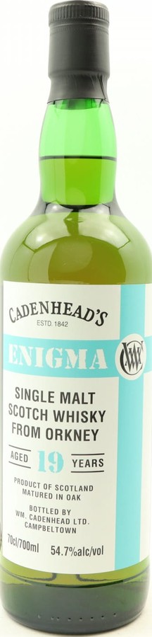 Orkney 2005 CA Enigma 54.7% 700ml