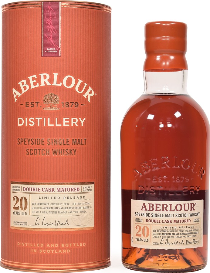 Aberlour 20yo Double Cask Matured 43% 700ml