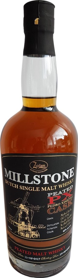 Millstone 2017 Peated PX 46% 700ml