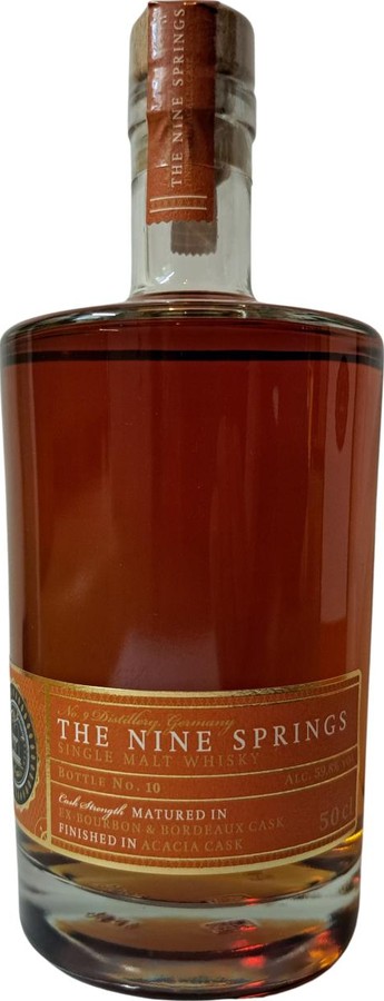 The Nine Springs 2017 Cask Strength 59.8% 500ml