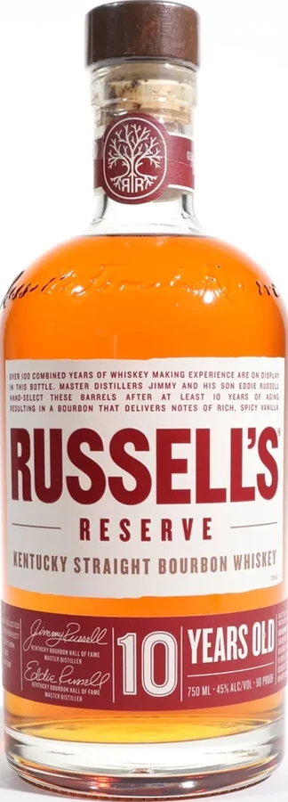 Russell's Reserve 10yo Small Batch 45% 750ml