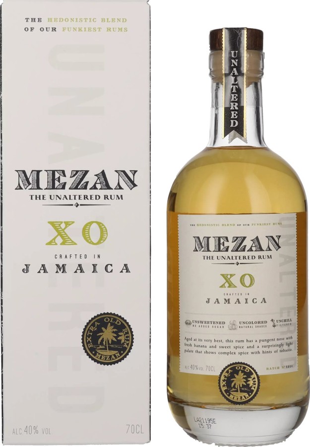 Mezan XO Jamaica The Unaltered Rum 40% 700ml