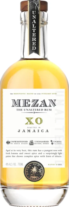 Mezan XO Jamaica The Unaltered Rum 40% 750ml