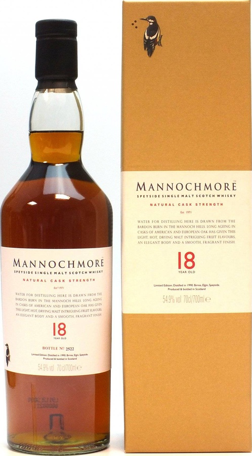 Mannochmore 1990 Diageo Special Releases 2009 American & European Casks 54.9% 700ml