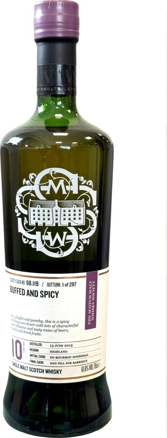 Blair Athol 2013 SMWS 68.119 Buffed and Spicy 61.6% 700ml