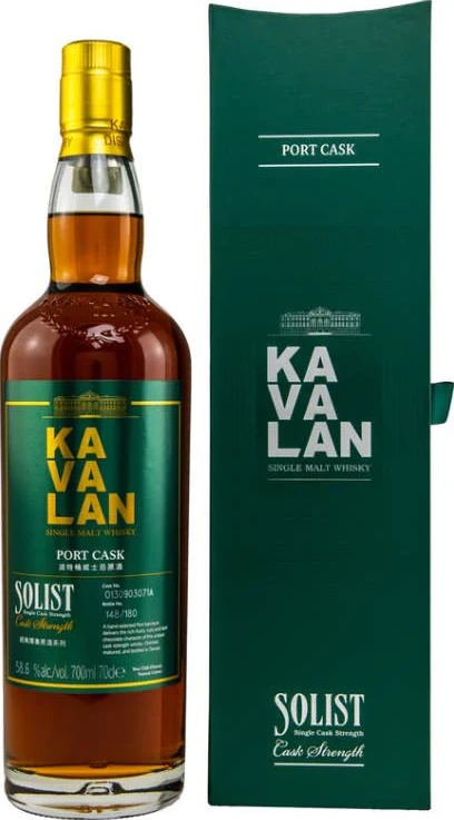 Kavalan Solist Port Cask Port 58.6% 700ml