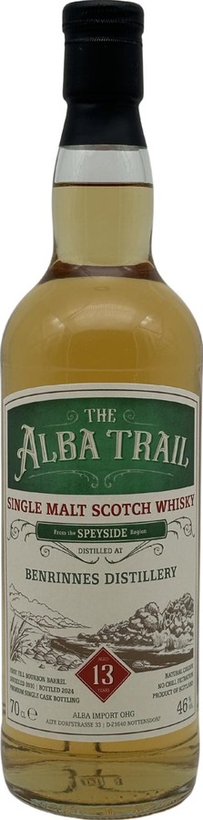 Benrinnes 2010 AI The Alba Trail 46% 700ml