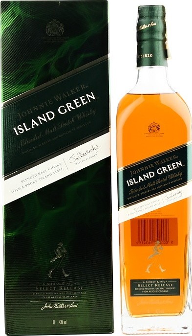 Johnnie Walker Island Green 43% 1000ml