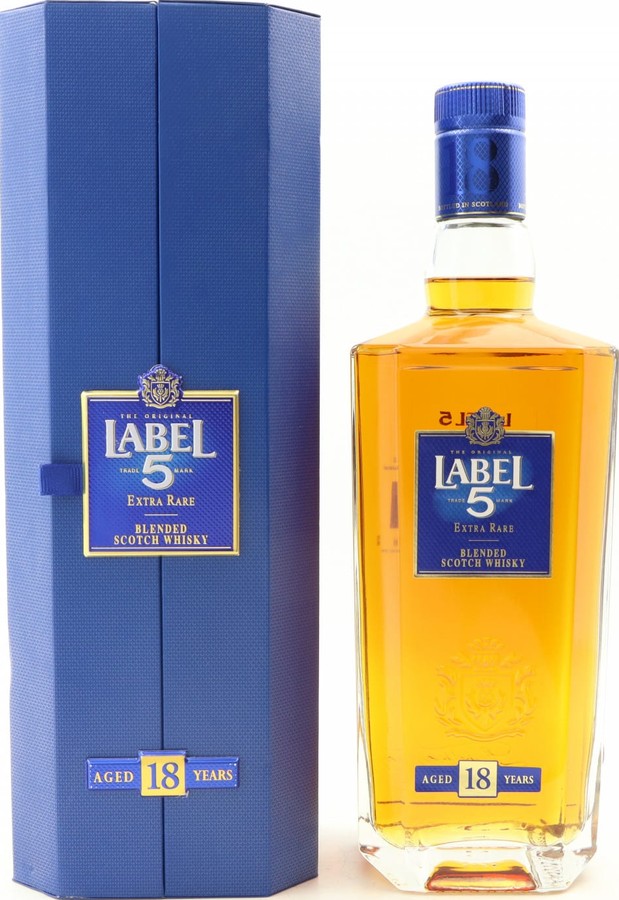 Label 5 18yo Extra Rare 40% 750ml