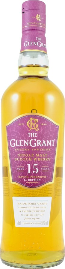 Glen Grant 15yo Batch Strength 1st Edition 50% 700ml