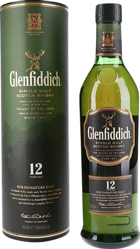 Glenfiddich 12yo Our Signature Malt 40% 700ml