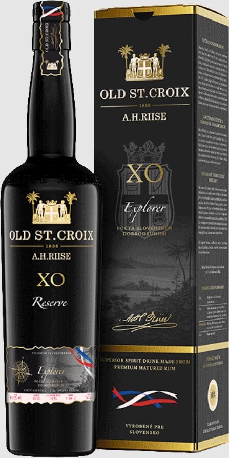 A.H. Riise XO Reserve Explorer Edition Bottled for Slovakia 40% 700ml