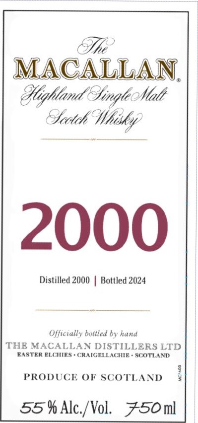 Macallan 2000 Fine & Rare 55% 750ml