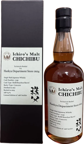 Chichibu 2017 Hankyu Department Store 63% 700ml