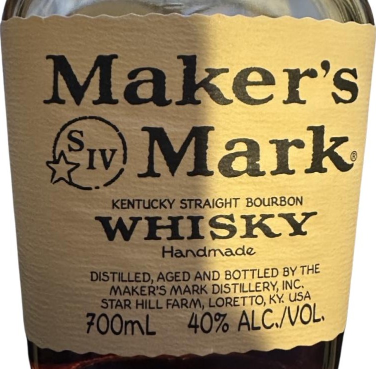 Maker's Mark Red Wax 40% 700ml