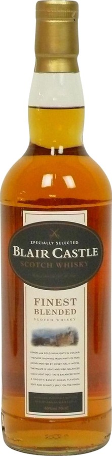 Blair Castle Finest Blended Scotch Whisky Specially Selected 40% 700ml