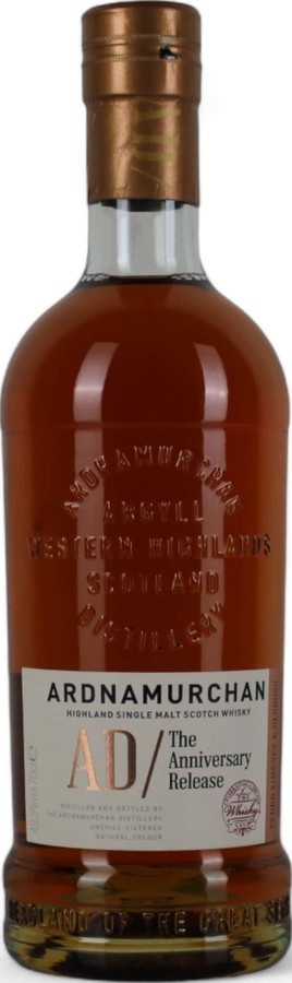 Ardnamurchan The Whisky Club Anniversary Release The Whisky Club Australia 49.5% 700ml