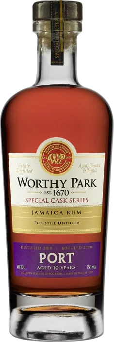 Worthy Park 2010 Port Cask 10yo 45% 750ml