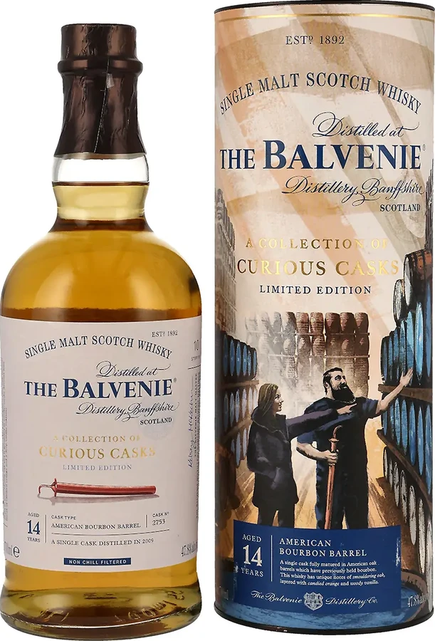 Balvenie 2009 A Collection of Curious Casks 47.8% 700ml