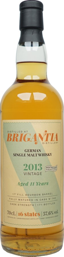 Brigantia 2013 16St 57.6% 700ml