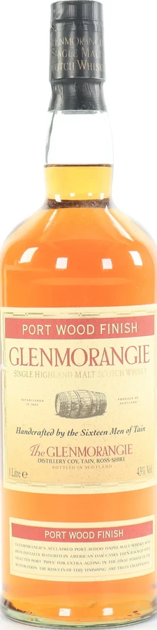 Glenmorangie Port Wood Finish 43% 1000ml