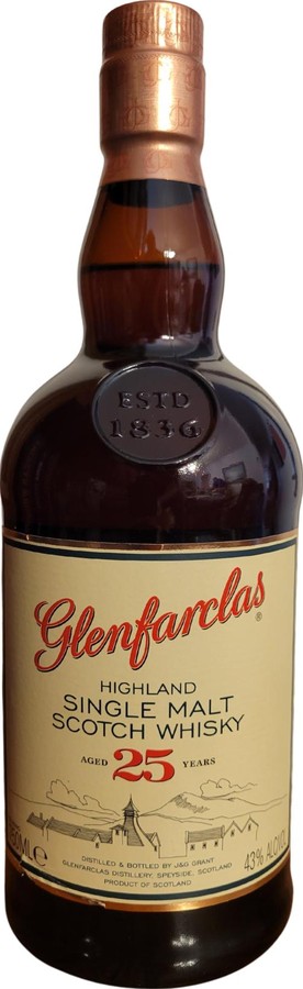 Glenfarclas 25yo New Label 43% 750ml