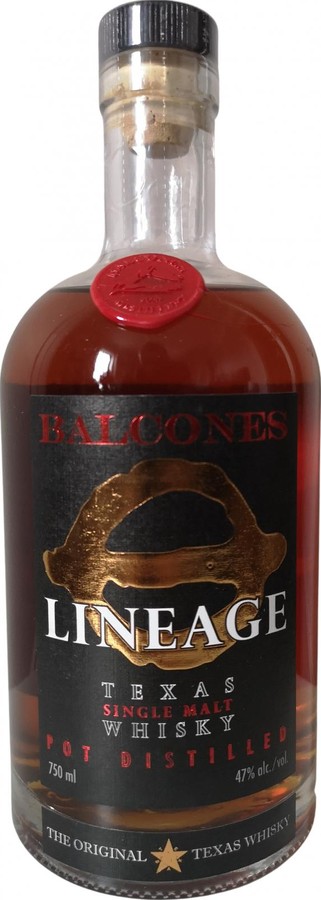 Balcones Lineage Pot Distilled 47% 750ml