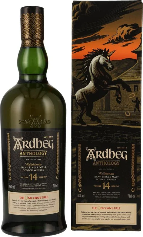 Ardbeg 14yo Anthology The Unicorn's Tale 46% 700ml