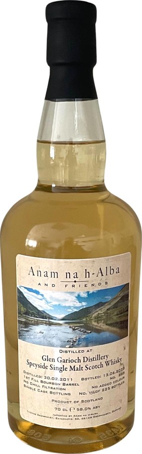 Glen Garioch 2011 ANHA Anam na h-Alba and Friends 58% 700ml