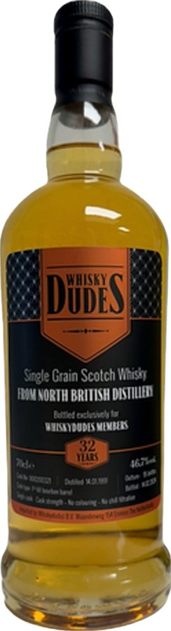 North British 1991 WDS Members only 46.7% 700ml