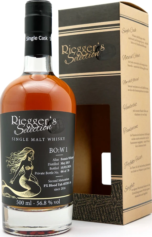 Single Malt Whisky 2013 RS BO:W 1 56.8% 500ml