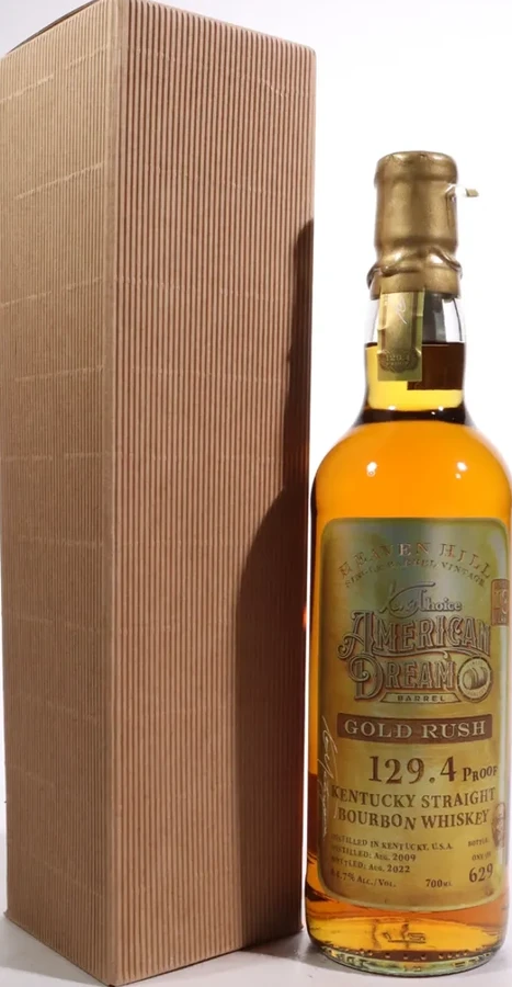 Ken's Choice 2009 american dream gold rush 64.7% 700ml