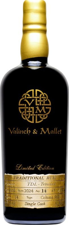 Valinch & Mallet 2009 Trinidad The Spirit of Art 14yo 51.3% 700ml