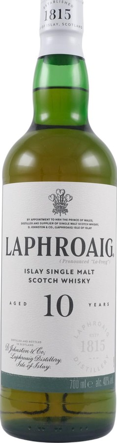 Laphroaig 10yo 40% 700ml