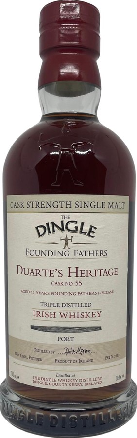 Dingle 10yo Duarte's Heritage 60.8% 750ml