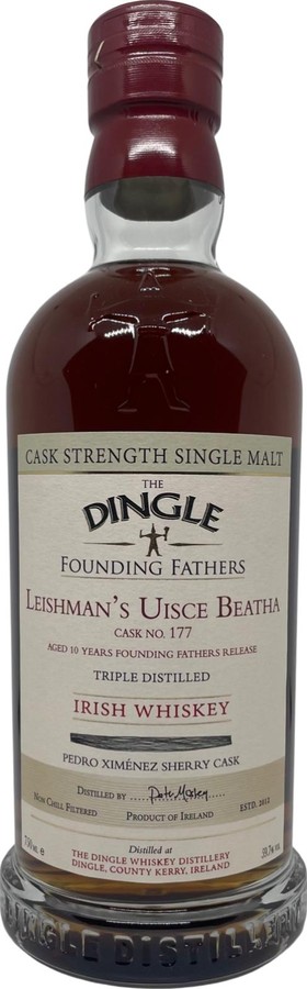 Dingle 10yo Leishman's Uisce Beatha 59.7% 750ml