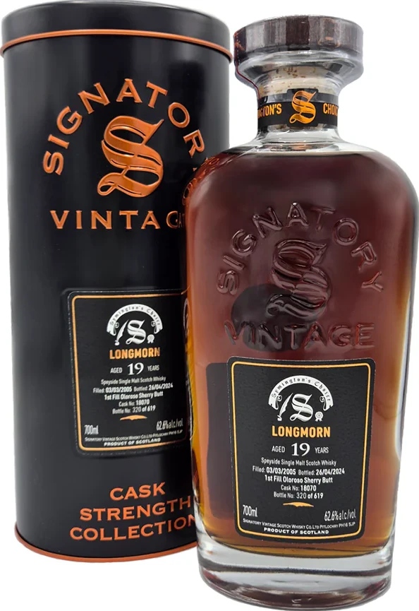 Longmorn 2005 SV Cask Strength Collection Symington's Choice 62.6% 700ml