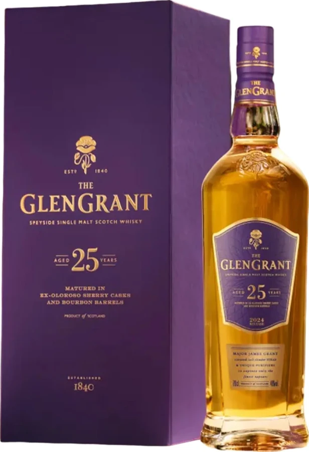 Glen Grant 25yo 2024 Release 46% 700ml