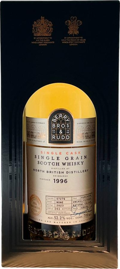 North British 1996 BR Puncheon 52.2% 700ml